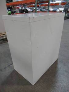 lot 103 image: Lorell 15 in. x 26-12 in. x 28-38 in. Light Gray Vertical File Cabinet with 2-Drawers Security Lock and Letter Files, LLR60195