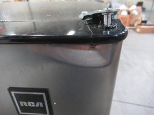 lot 117 image: RCA 7.5 cu. ft. Mini Refrigerator with Stainless Look RFR725