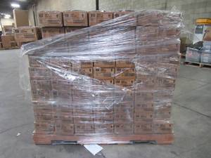 lot 222 image: Entire Pallet - EcoSmart 50W Equivalent Bright White MR16 GU10 LED Light Bulb (18 Bulbs per Case) A6GU10M50WESD02