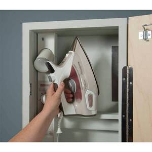 lot 303 image: IRON-A-WAY Deluxe Electric Ironing Center with Swivel AE42WDU