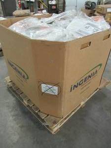 lot 312 image: WHOLESALE MIXED PALLET OF MISCELLANEOUS TOILET SEATS IN WHITE- FOR CHAMPION 4 MAX, CADET 3