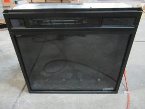 lot 322 image: Fire Place Insert. - With Remote, 23II332FGL-S