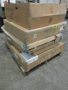 lot 339 image: WHOLESALE MIXED PALLET OF MISCELLANEOUS MEDICINE CABINETS, VANITIES AND MORE