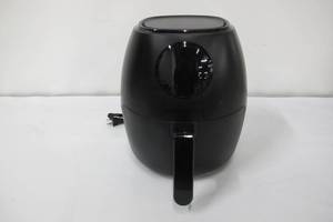 lot 25 image: CHEFMAN - TurboFry 3.7qt Digital Air Fryer, Touch Screen Control, Black - Black