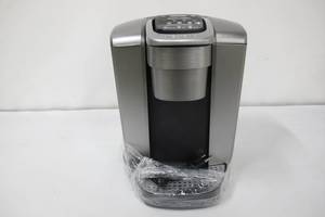 lot 27 image: Keurig - K-Elite Single-Serve K-Cup Pod Coffee Maker - Brushed Slate