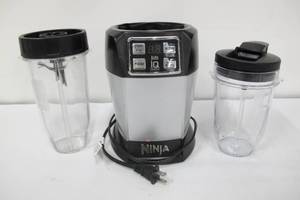 lot 39 image: Nutri Ninja With Auto-iQ Blender - Stainless Steel