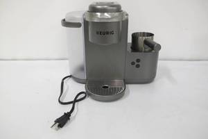 lot 41 image: Keurig K-Cafe Special Edition Single-Serve K-Cup Pod Coffee, Latte and Cappuccino Maker - Nickel