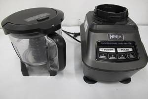lot 45 image: Ninja - Mega Kitchen System 64 Oz. Blender - Black