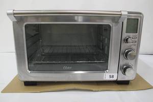 lot 58 image: Oster Designed For Life 6 Slice Digital Toaster Oven