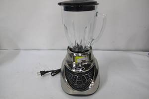 lot 118 image: Oster - Pro 500 3-Speed Blender - Brushed Nickel