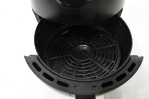 lot 123 image: CHEFMAN - TurboFry 3.7qt Digital Air Fryer, Touch Screen Control, Black - Black