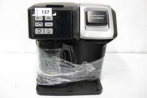 lot 137 image: Hamilton Beach 49976 FlexBrew 2-Way Brewer Programmable Coffee Maker Black