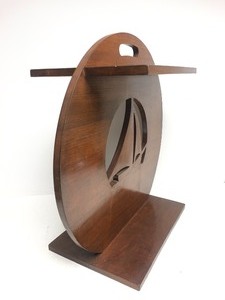 lot 17 image: Vintage Deco 1930s Era Nautical Ship Table