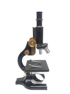 lot 64 image: Antique Spencer Buffalo Microscope wBrass Hardware