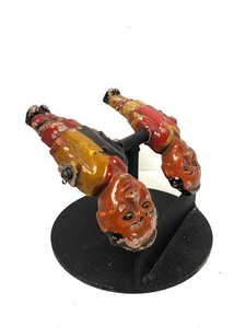 lot 72 image: Old Vintage Metal Shooting Gallery Target
