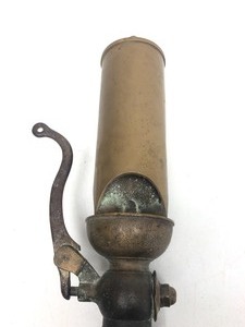 lot 88 image: Antique BUCKEYE BRASS WORKS Solid Brass Steam Whistle