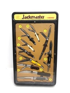lot 93 image: Vintage 1960s IMPERIAL Jackmaster Folding Knives Store Display wNOS Knives