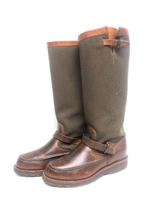 lot 126 image: Excellent CHIPPEWA Mens Tall Leather Descaro Boots - Size 9.5