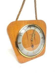 lot 138 image: Mid Century German HEINZ MULLER Rope Hanging Wall Clock