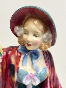 lot 166 image: Signed Vintage 1948 ROYAL DOULTON Porcelain Figurine - Lady Charmian