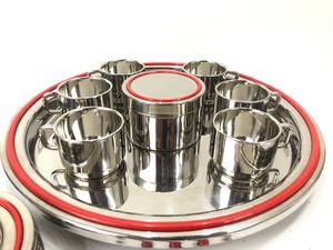 lot 193 image: Vintage MCM Italian SERGIO ASTI Chrome ICM Inox Espresso Set