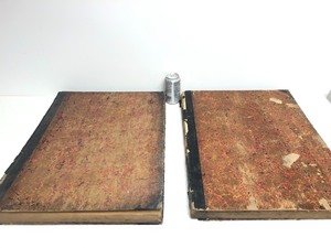 lot 286 image: 2 LARGE Leather Bound Saint Cloud Daily Times Newspapers - Complete 1896 2-Volume Set