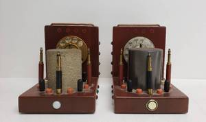 lot 289 image: Vintage Original New Jersey Bell Telephone Co. Unique Bookends
