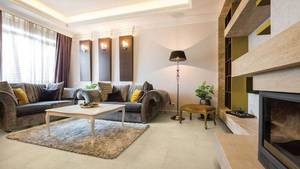 lot 844 image: 408 SF Coretec Plus Enhanced Large Tile Corvus 18 x 24 LVT Flooring - Floating Click