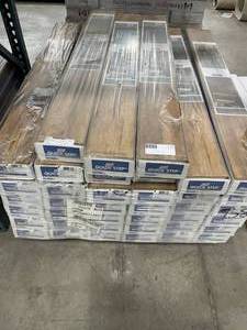 lot 820 image: 632 SF Dominion Aged Chestnut Laminate Flooring
