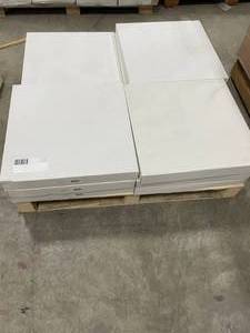 lot 845 image: 312 SF Shaw Resort Tile Oatmeal LVT Flooring - Glue Down