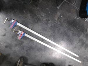 lot 5 image: (2) 60 Bar Clamps...