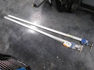 lot 6 image: (2) 60 Bar Clamps One is New, Nev...