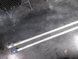 lot 7 image: (2) 60 Bar Clamps One is New, Nev...