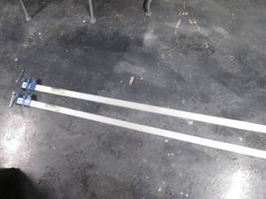 lot 9 image: (2) 60 Bar Clamps...
