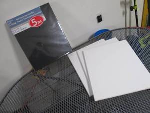 lot 23 image: Artist Loft (5 pcs.) Black Canvases...