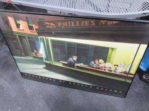 lot 35 image: Boulevard of Broken Dreams Framed W...