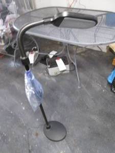 lot 43 image: Adjustable Standing LED Lamp ...