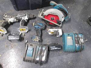 lot 55 image: Large Lot of Makita Hand Tools See...