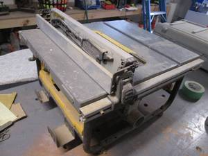 lot 78 image: Dewalt Table Saw Model# 10DWE7480...