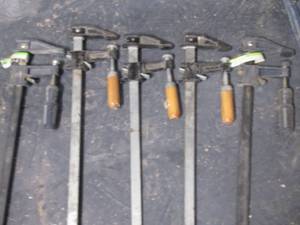 lot 88 image: (5) Clamps...