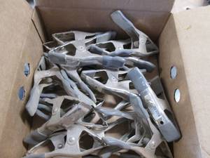lot 116 image: Box of Spring Clamps...