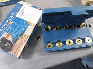lot 120 image: Rockler 11 pc. Template Guide Kit...