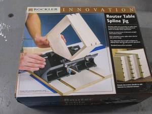 lot 127 image: Router Table Spline Jig...