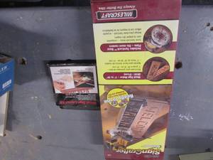 lot 128 image: Router Signcrafter & Wood Sign Layo...