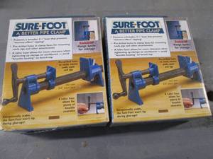 lot 129 image: (2) Rockler Pipe Clamps...