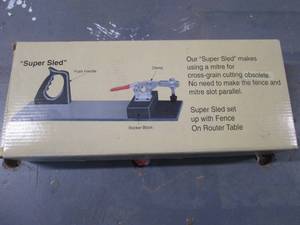 lot 131 image: Super Sled Hand Tool For Router Tab...