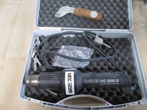 lot 142 image: Sinclair Heat Gun & Cutter Tool ...