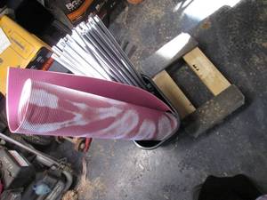 lot 163 image: Small Rolling Cart, Shoe Rack, Yoga...