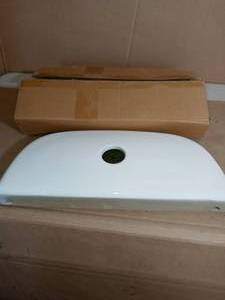 lot 11 image: Tank cover white 215-583 by Glacier Bay- open box