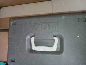 lot 15 image: 18 in. 38cc 2-Cycle Gas Chainsaw with Heavy Duty Case by RYOBI- used